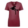 Next Level Apparel 1540 - Ladies' Ideal V-Neck Thumbnail