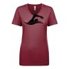 Next Level Apparel 1540 - Ladies' Ideal V-Neck Thumbnail
