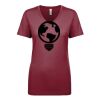 Next Level Apparel 1540 - Ladies' Ideal V-Neck Thumbnail