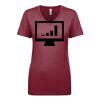 Next Level Apparel 1540 - Ladies' Ideal V-Neck Thumbnail
