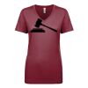 Next Level Apparel 1540 - Ladies' Ideal V-Neck Thumbnail