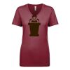 Next Level Apparel 1540 - Ladies' Ideal V-Neck Thumbnail