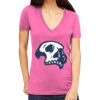 Tultex 214 - Ladies' Slim Fit Fine Jersey V-Neck Thumbnail