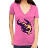 Tultex 214 - Ladies' Slim Fit Fine Jersey V-Neck Thumbnail