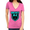 Tultex 214 - Ladies' Slim Fit Fine Jersey V-Neck Thumbnail