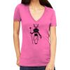 Tultex 214 - Ladies' Slim Fit Fine Jersey V-Neck Thumbnail