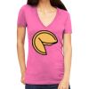 Tultex 214 - Ladies' Slim Fit Fine Jersey V-Neck Thumbnail