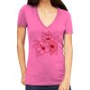 Tultex 214 - Ladies' Slim Fit Fine Jersey V-Neck Thumbnail