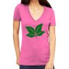 Tultex 214 - Ladies' Slim Fit Fine Jersey V-Neck Thumbnail